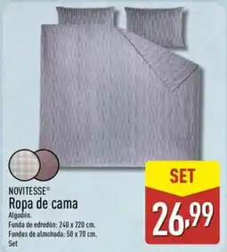 ALDI NOVITESSE Ropa de cama oferta