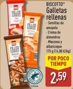 ALDI BISCOTTO Galletas rellenas oferta