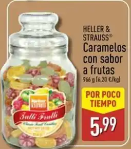 ALDI HELLER & STRAUSS Caramelos con sabor a frutas oferta