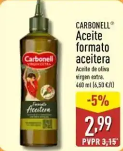 ALDI CARBONELL Aceite formato aceitera oferta