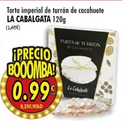 SPAR LA CABALGATA Torta imperial de turrón de cacahuete oferta