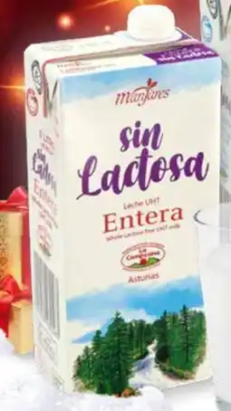 SPAR MANJARES Leche sin lactosa Entera oferta