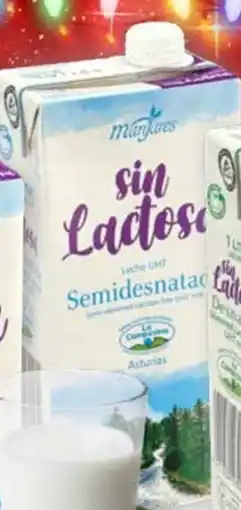 SPAR MANJARES Leche sin lactosa Semidesnatada oferta