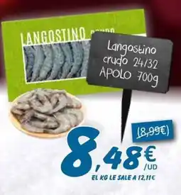 SPAR APOLO Langostino crudo 24/32 oferta