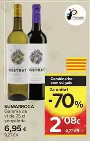 Caprabo Sumarroca - gamma de vi oferta