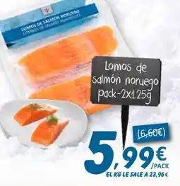 SPAR Lomos de Salmón noruego oferta