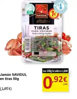 SPAR NAVIDUL Jamón en tiras oferta