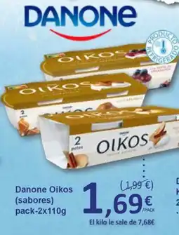 SPAR OIKOS Danone (sabores) oferta