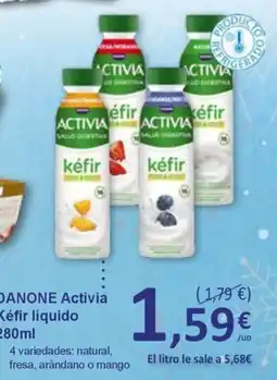 SPAR DANONE Activia Kéfir líquido oferta