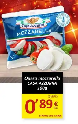 SPAR CASA AZZURRA Queso mozzarella oferta