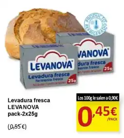 SPAR LEVANOVA Levadura fresca oferta