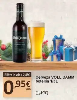 SPAR VOLL DAMM Cerveza botellín oferta
