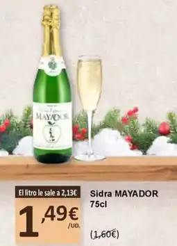 SPAR MAYADOR Sidra oferta