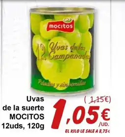 SPAR MOCITOS Uvas de la suerte oferta
