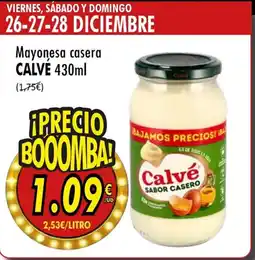 SPAR CALVE Mayonesa casera oferta