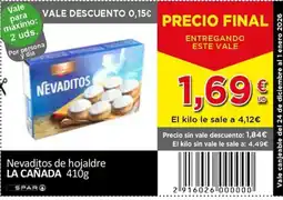 SPAR LA CAÑADA Nevaditos de hojaldre oferta