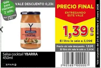 YBARRA Salsa cocktail