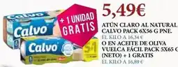 Claudio Calvo - atun claro al natural oferta