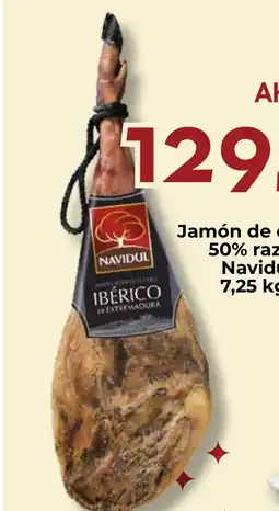 FROIZ NAVIDUL Jamón de cebo ibérico 50% raza ibérica pieza oferta