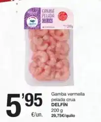 SPAR Fragadis Delfín - gamba vermella pelada crua oferta