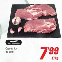 SPAR Fragadis Cap de llom de porc oferta