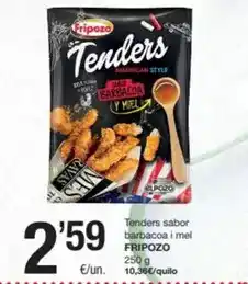 SPAR Fragadis Fripozo - tenders sabor barbacoa i mel oferta