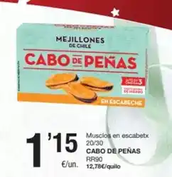 SPAR Fragadis Cabo de peñas - musclos en escabetx oferta