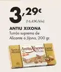 Supermercados Lupa Antiu xixona - turrón suprema de alicante o jijona oferta