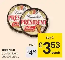 Eroski Président - camembert cheese oferta
