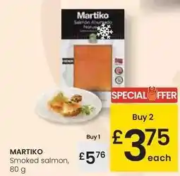 Eroski Martiko - smoked salmon oferta