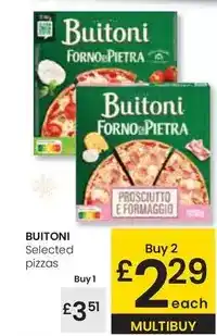 Eroski Buitoni - pizzas oferta