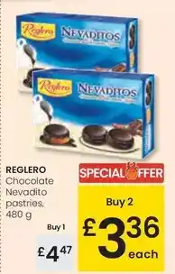 Eroski Reglero - chocolate nevadito pastries oferta