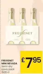 Eroski Freixenet mini nevada - semi-dry cava oferta