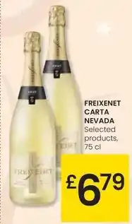 Eroski Freixenet carta nevada - selected products oferta