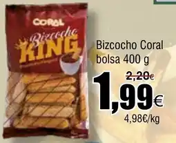 FROIZ CORAL Bizcocho bolsa oferta
