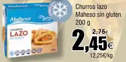 FROIZ MAHESO Churros lazo sin gluten oferta