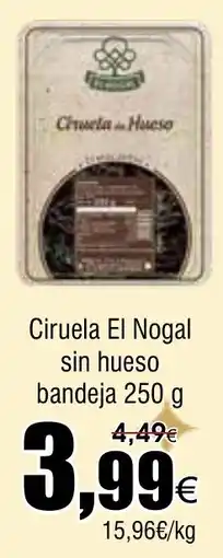 FROIZ Ciruela El Nogal sin hueso bandeja oferta