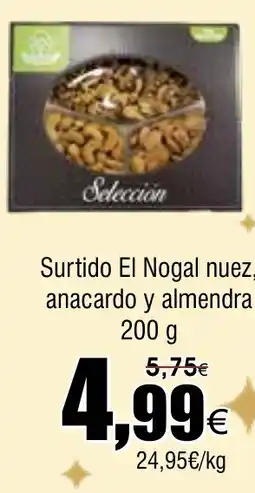 FROIZ Surtido El Nogal nuez, anacardo y almendra oferta