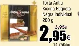 FROIZ Torta Antiu Xixona Etiqueta Negra individual oferta