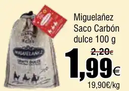 FROIZ Miguelañez Saco Carbón dulce oferta
