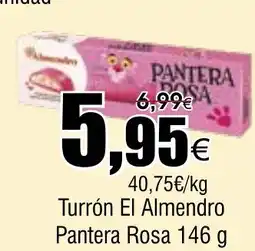 FROIZ EL ALMENDRO Turrón Pantera Rosa oferta