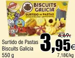 FROIZ Surtido de Pastas Biscuits Galicia oferta