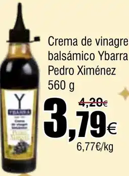 FROIZ YBARRA de vinagre balsámico Pedro Ximénez oferta