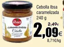 FROIZ Cebolla Ibsa caramelizada oferta