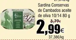 FROIZ Sardina Conservas de Cambados aceite de oliva 10/14 oferta