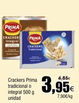 FROIZ Crackers Prima tradicional o integral oferta