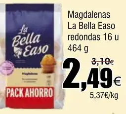 FROIZ LA BELLA EASO Magdalenas redondas 16 u oferta