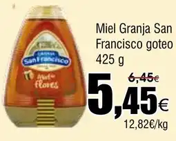 FROIZ SAN FRANCISCO Miel Granja goteo oferta