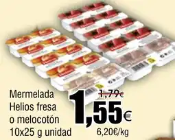FROIZ HELIOS Mermelada fresa o melocotón oferta