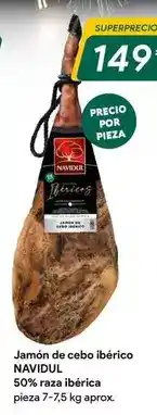 Masymas Navidul - jamon de cebo iberico 50% raza iberica oferta
